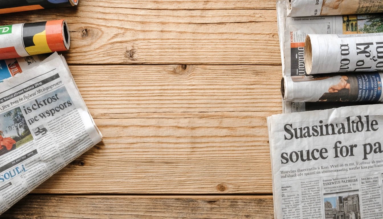 Top Places to Find Old Newspapers for Packing Needs - Gamut Packaging