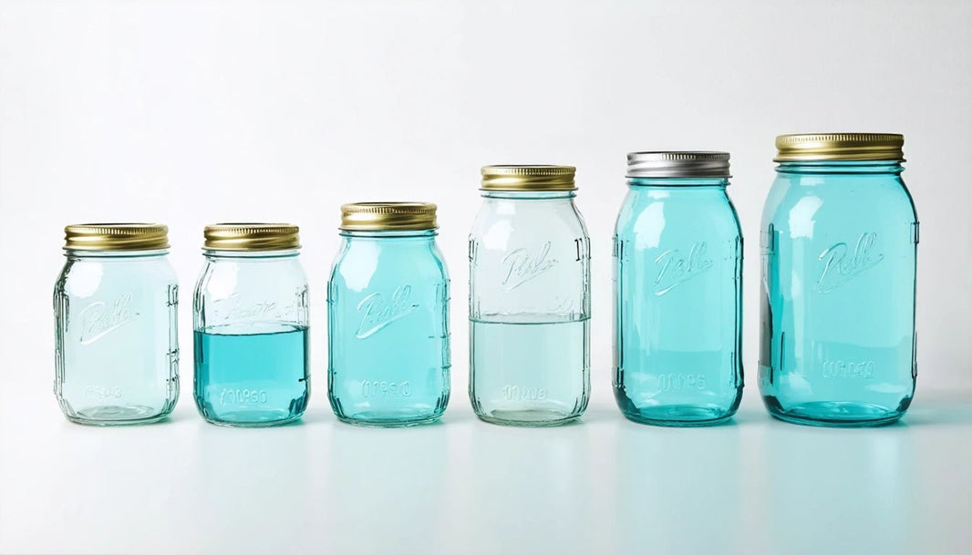 Understanding Mason Jar Sizes: Capacity in Cups, Milliliters, and Ounces - Gamut Packaging