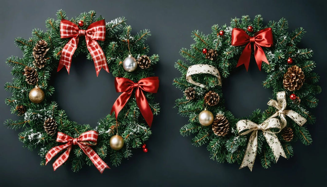 Crafting Festive Christmas Wreaths and Bows with Ribbon - Gamut Packaging