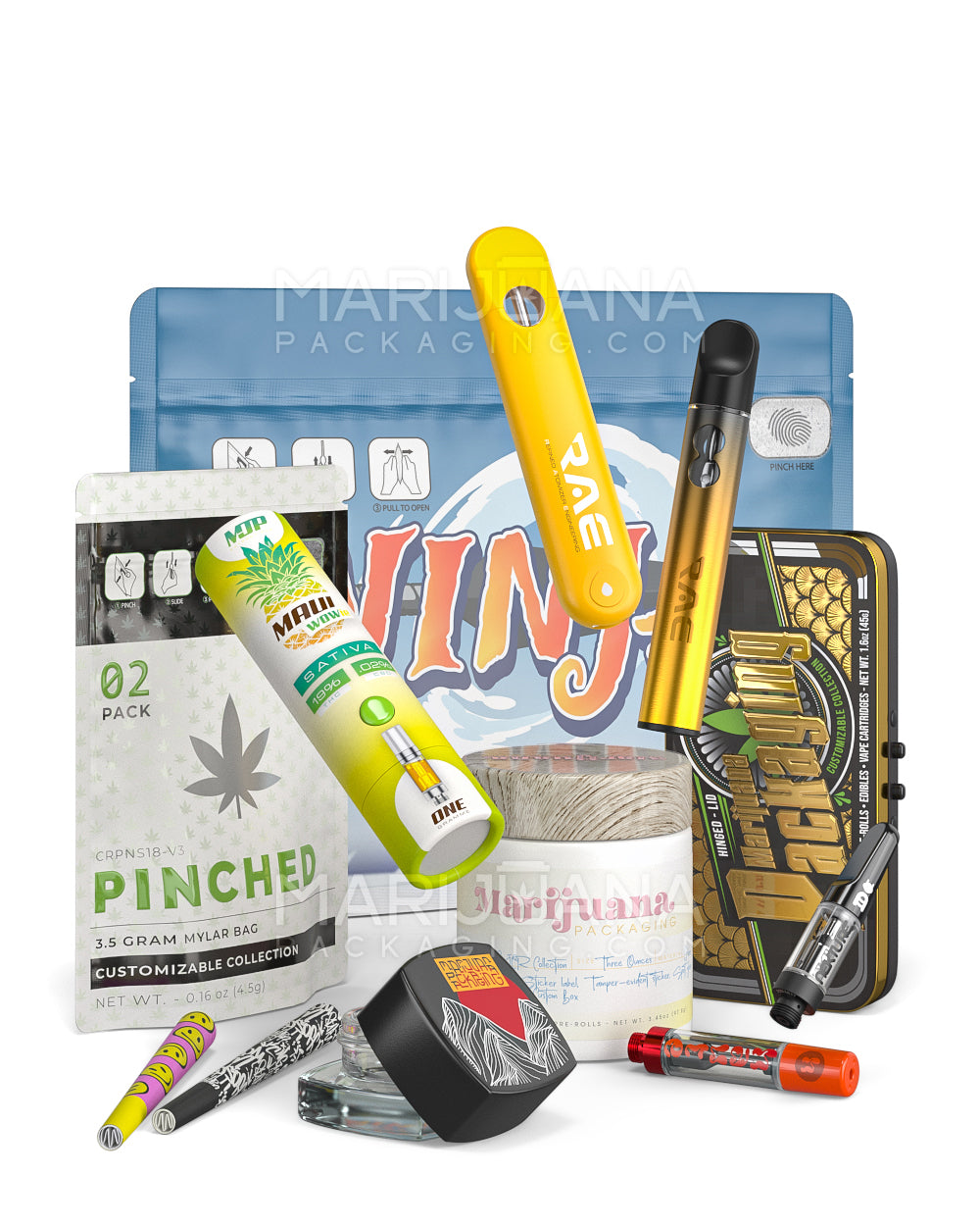 Custom Branded Packaging - FREE Quote Within 24 Hours - Marijuana Packaging