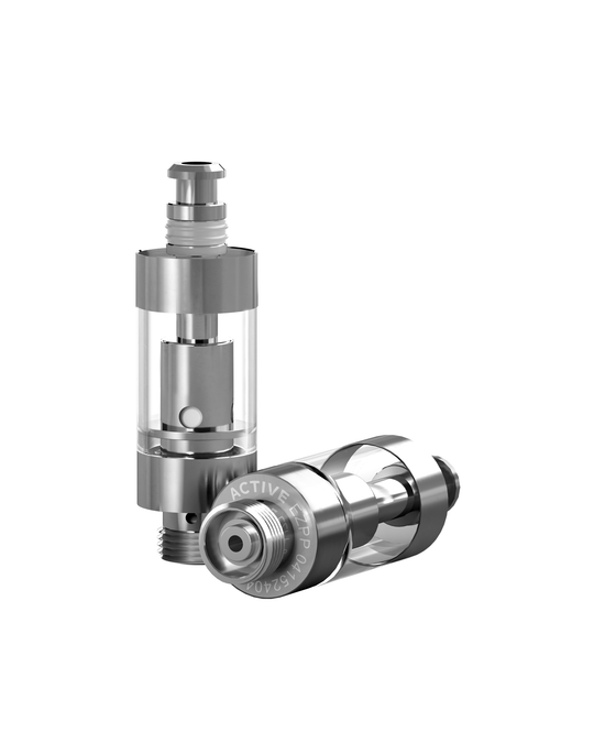ACTIVE | EZ Clickâ„¢ Polyresin Plus Vaporizer Cartridge with 2mm Aperture | 0.5mL - EZ Click - 100 Count - 1