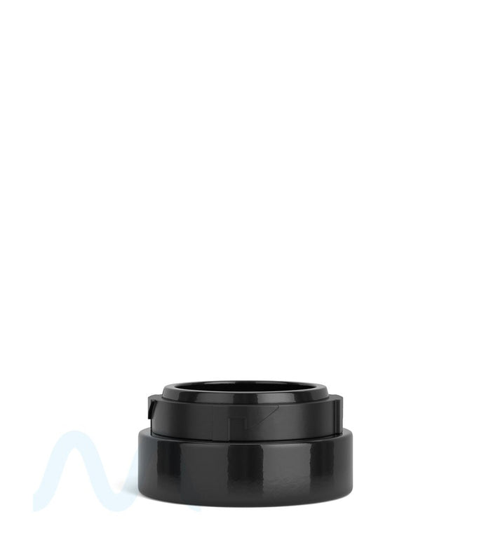 POLLEN GEAR | Palm N Turn Black Glass Concentrate Jar | 38mm - 5mL - 400 Count Image