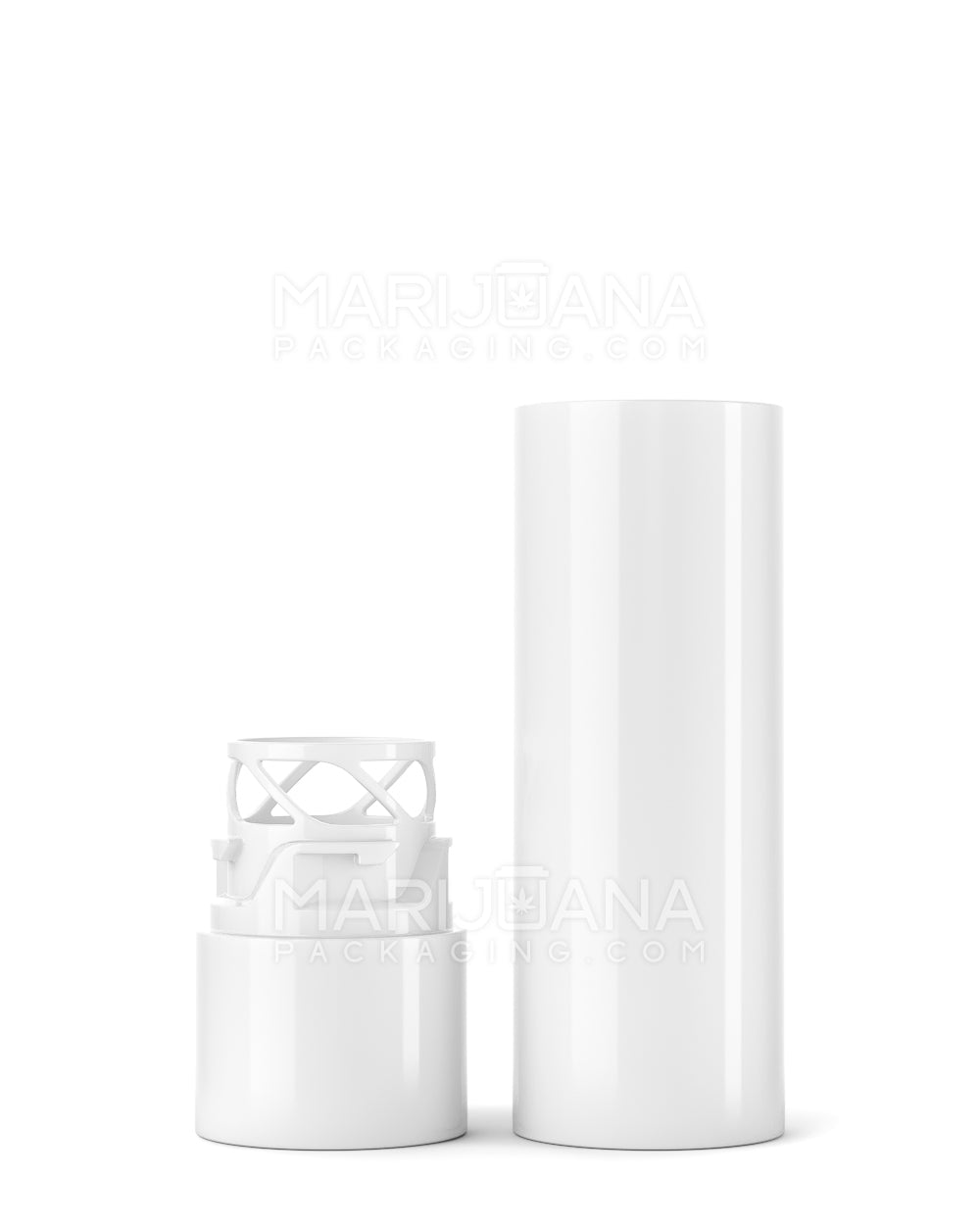 POLLEN GEAR | KAPSŪLA Vape Cartridge Tube Base | 84mm - White - 1450 Count - 6