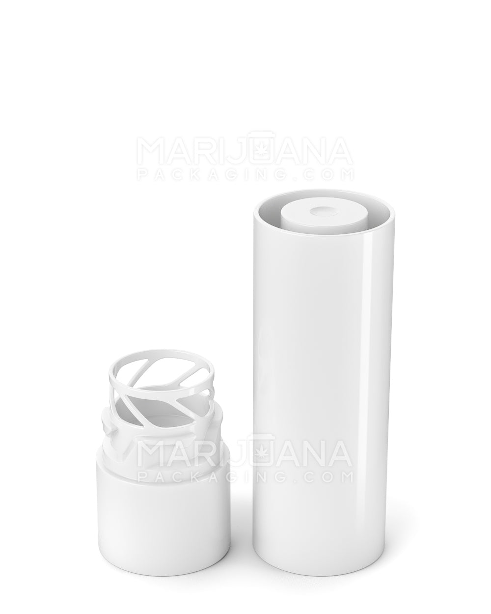 POLLEN GEAR | KAPSŪLA Vape Cartridge Tube Base | 84mm - White - 1450 Count - 8