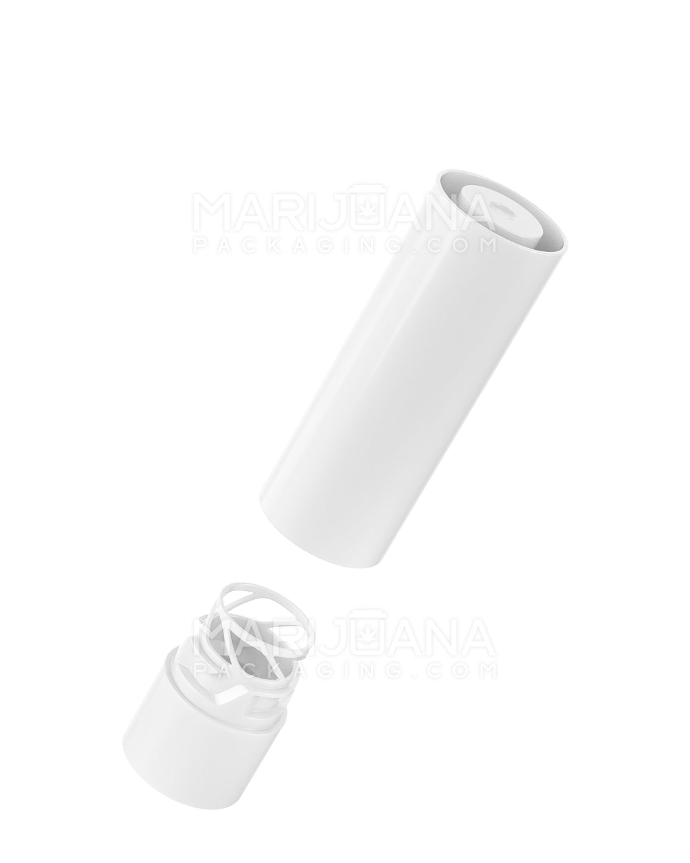 POLLEN GEAR | KAPSŪLA Vape Cartridge Tube Base | 84mm - White - 1450 Count - 10