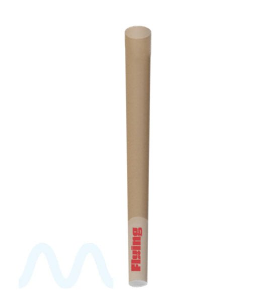 FLYING PAPERS | Classic 1 1/4 Size Pre - Rolled Cones | 84mm - Organic Brown Paper - 1200 Count - 3