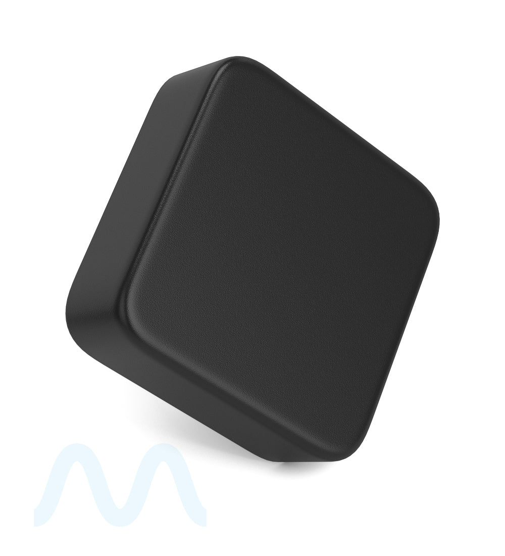 Child Resistant | Square Push Down & Turn Plastic Universal Caps w/ Foam Liner | 50mm - Matte Black - 80 Count - 3