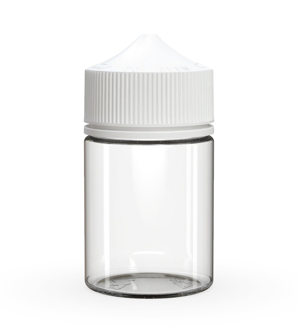 Chubby Gorilla CR Unicorn Clear Stubby Dropper Bottles 60mL