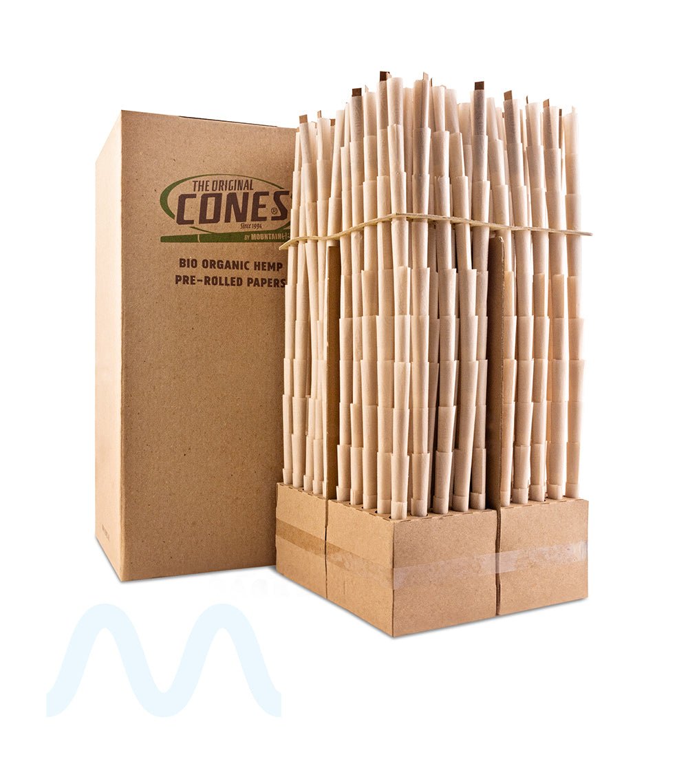 CONES | Dogwalker Size Pre Rolled Cones | 70mm - Organic Unbleached Paper - 1000 Count - 3
