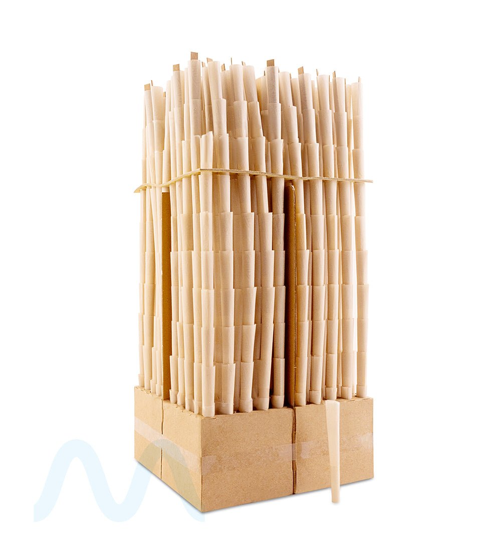 CONES | Dogwalker Size Pre Rolled Cones | 70mm - Organic Unbleached Paper - 1000 Count - 4