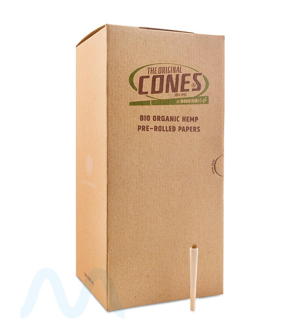 CONES | Dogwalker Size Pre Rolled Cones | 70mm - Organic Unbleached Paper - 1000 Count - 5