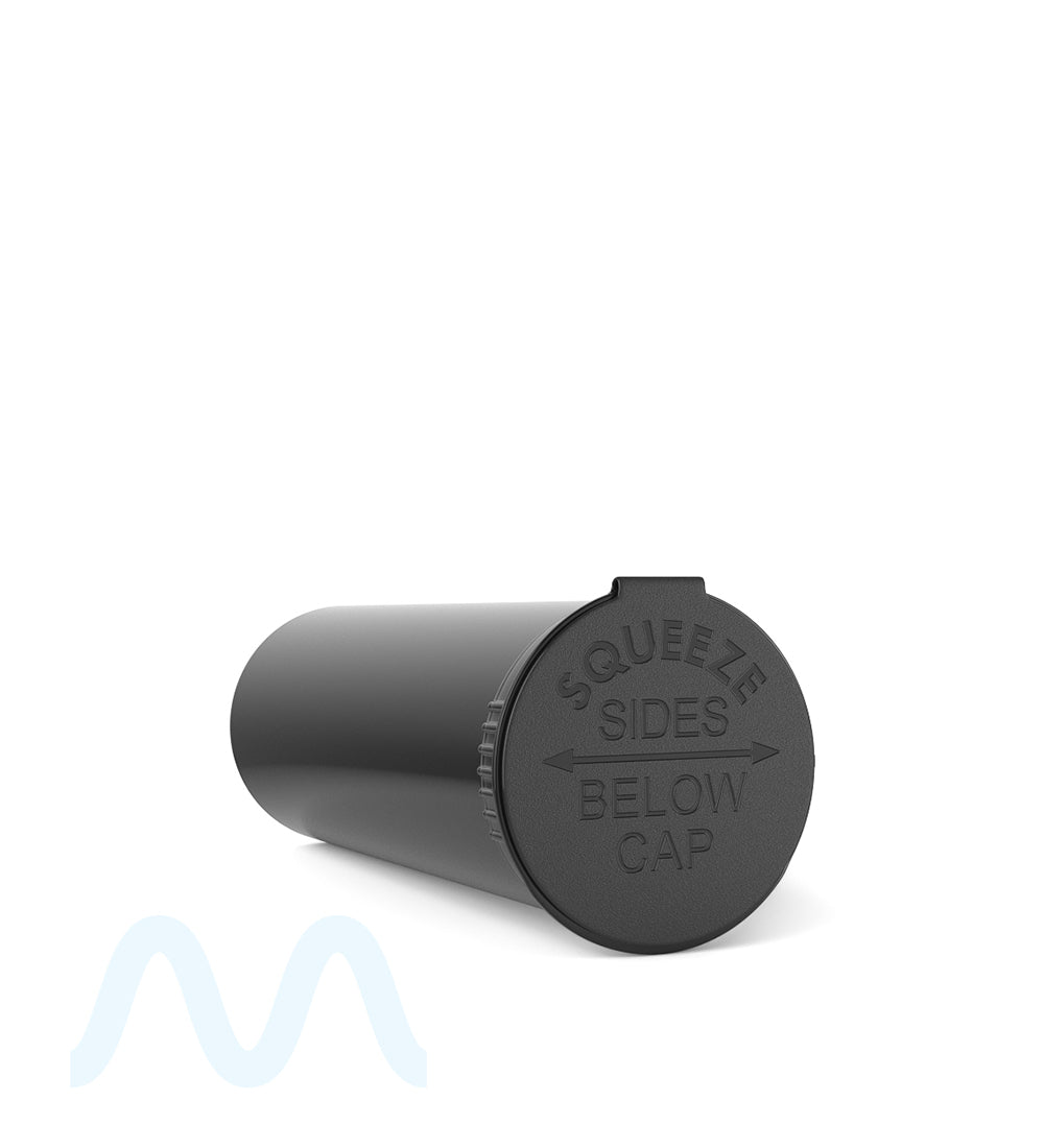 POLLEN GEAR | Child Resistant Kush Opaque Black Pop Top Bottles | 60dr - 14g - 128 Count - 3