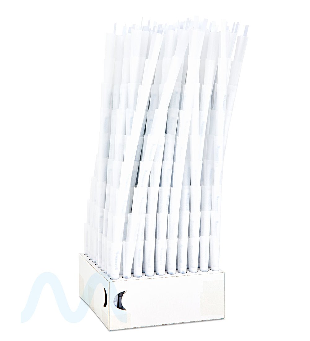ELEMENTS | Ultra Thin 1 1/4 Size Pre - Rolled Rice Cones | 84mm - Rice Paper - 900 Count - 3
