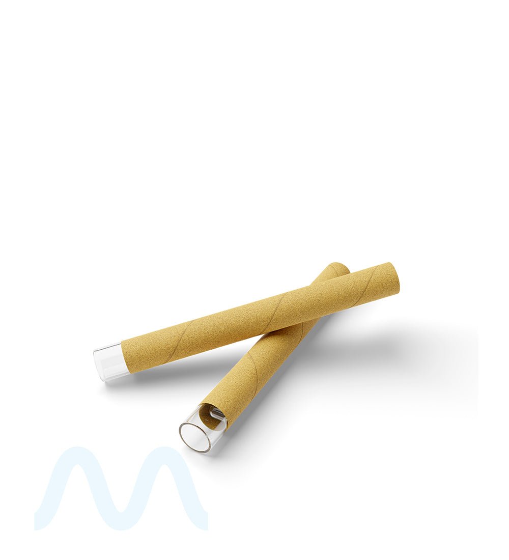 CROP KINGZ | King Size Glass Tipped Pre - Rolled Blunt Cones | 109mm - Organic Hemp - 80 Count - 2