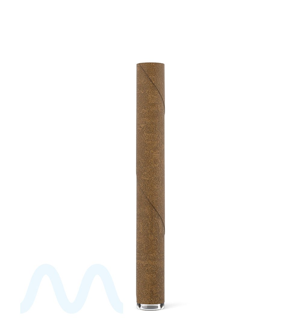King Size Glass Tipped Wrapped Pre - Rolled Blunt Cones | 109mm - Brown Paper - 80 Count - 1