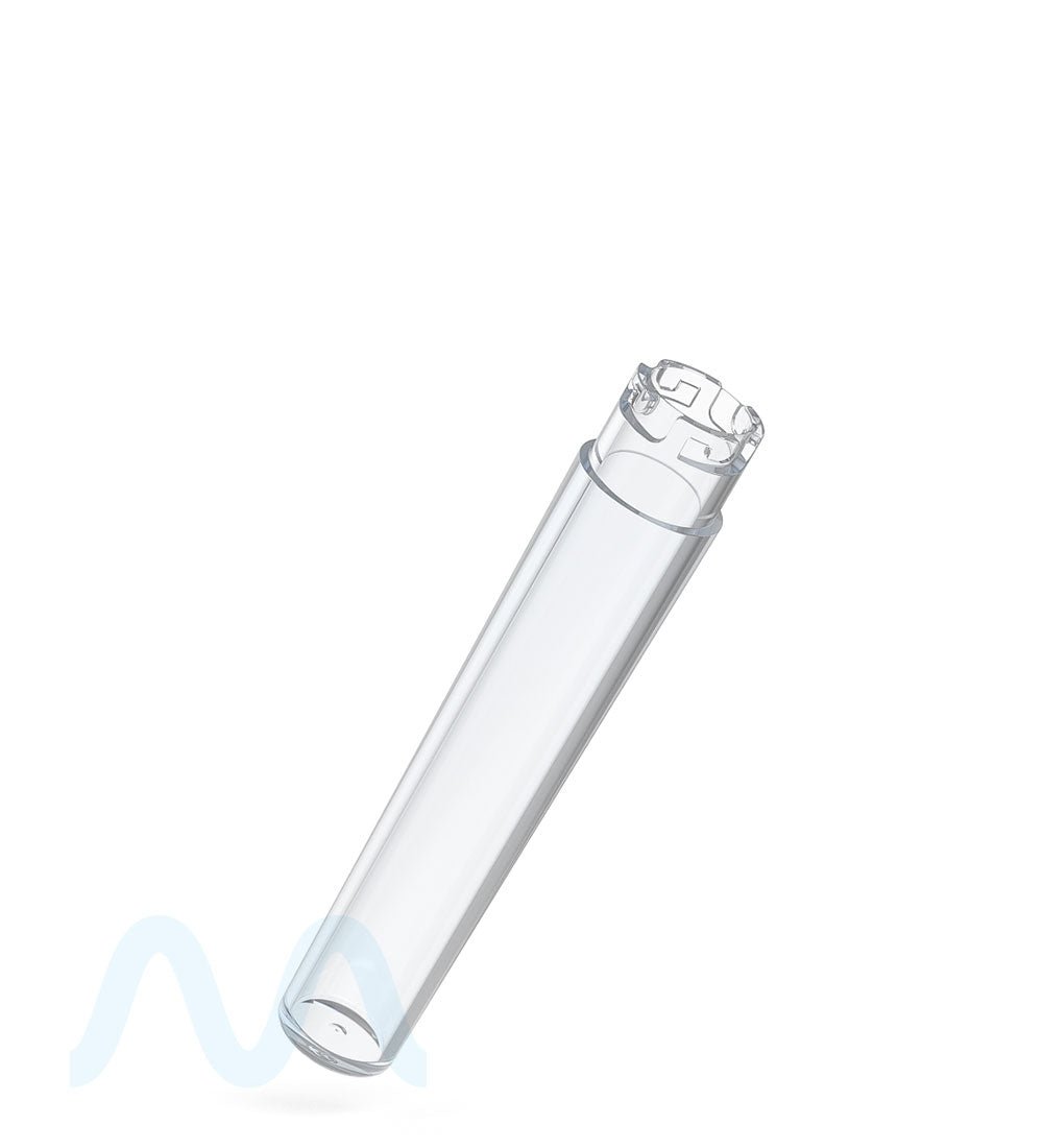 POLLEN GEAR | Five10 Child Resistant Push Down & Turn Wide Long Universal Plastic Caps for Vape Tube | 155mm - Clear - 700 Count - 5