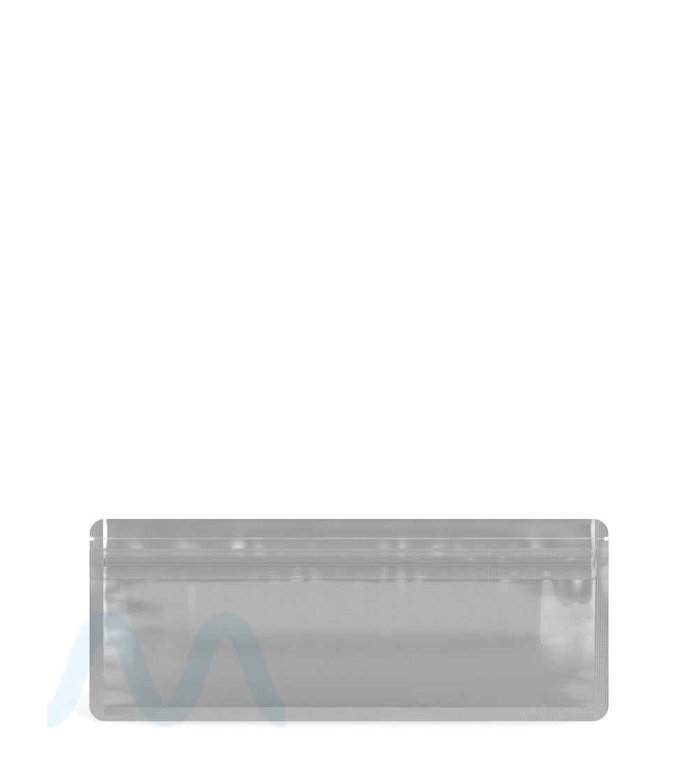 Tamper Evident | Matte Black Vista Mylar Bags for Pre - Roll/Syringe (Tear Notch) | 7in x 2.7in - 2g - 1000 Count - 2