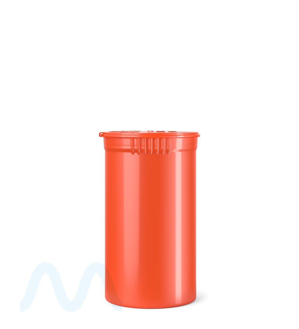 Child Resistant | Opaque Strawberry Pop Top PCR Bottles | 19dr - 3.5g - 225 Count - 2