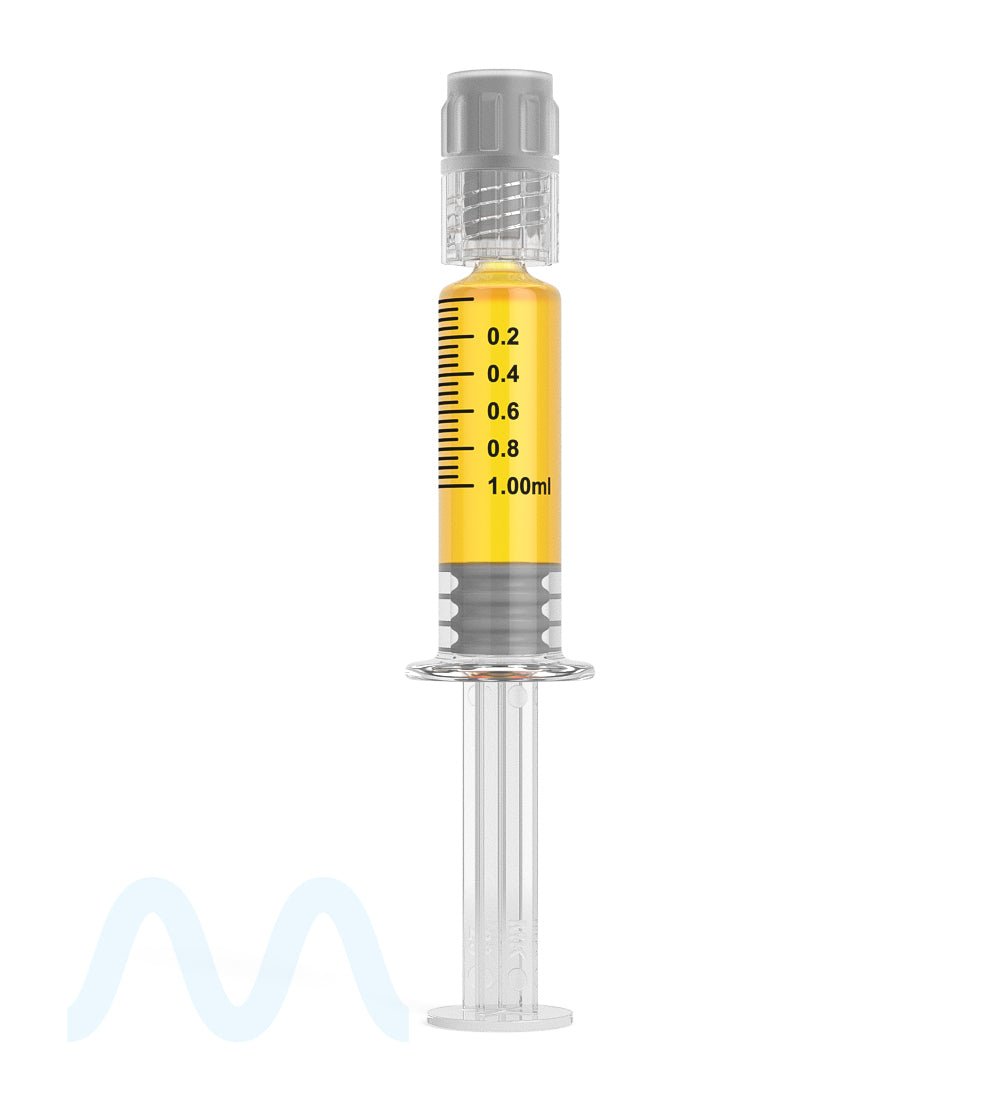 Luer Lock | Glass Dab Applicator Syringes | 1mL - 0.25mL Increments - 100 Count - 2