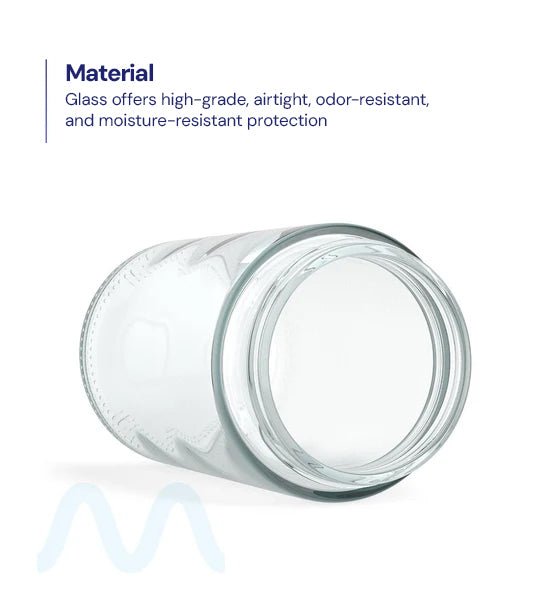 Straight Sided Clear Glass Jars | 57mm - 10oz - 72 Count - 4