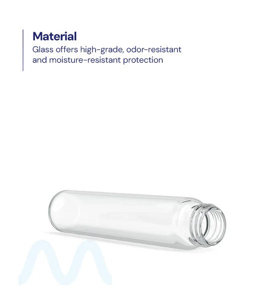 Glass Pre - Roll Tubes | 20mm - 115mm - 400 Count - 3