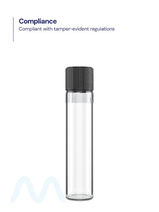 Tamper Evident | Heat Seal PETG Shrink Bands for Tubes | 30mm x 38mm - Clear Plastic - 1000 Count - 2