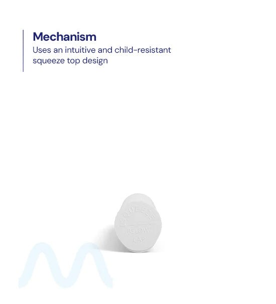 Child Resistant | Pop Top Opaque Plastic Pre - Roll Tubes (Open) | 98mm - White - 1000 Count - 6