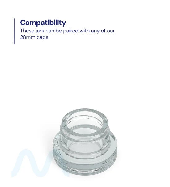 Clear Glass Concentrate Containers | 28mm - 5mL - 504 Count - 2