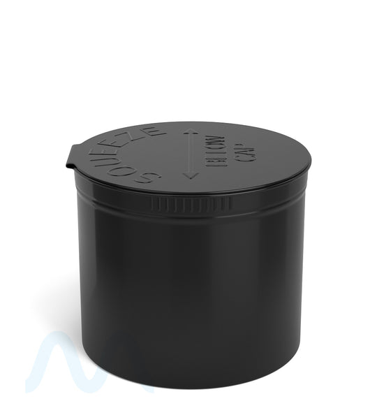 Child Resistant | Opaque Black Pop Top PCR Bottles | 90dr - 28g - 64 Count - 1