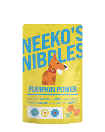 Flexible, colorful packaging made of durable material with a matte finish and clear design for pet food storage.