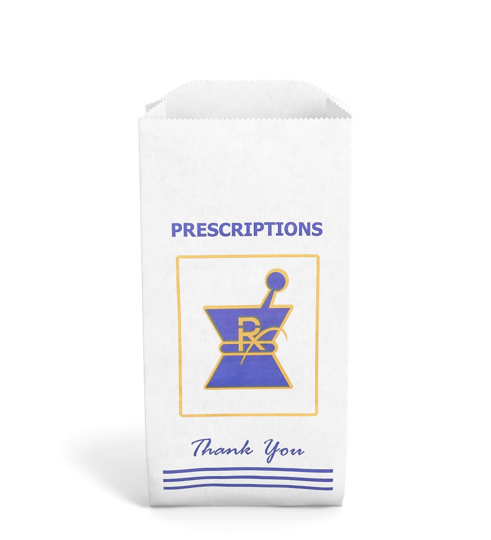 Pharmacy Prescription Bags | Medium - Kraft - 1000 Count - 1
