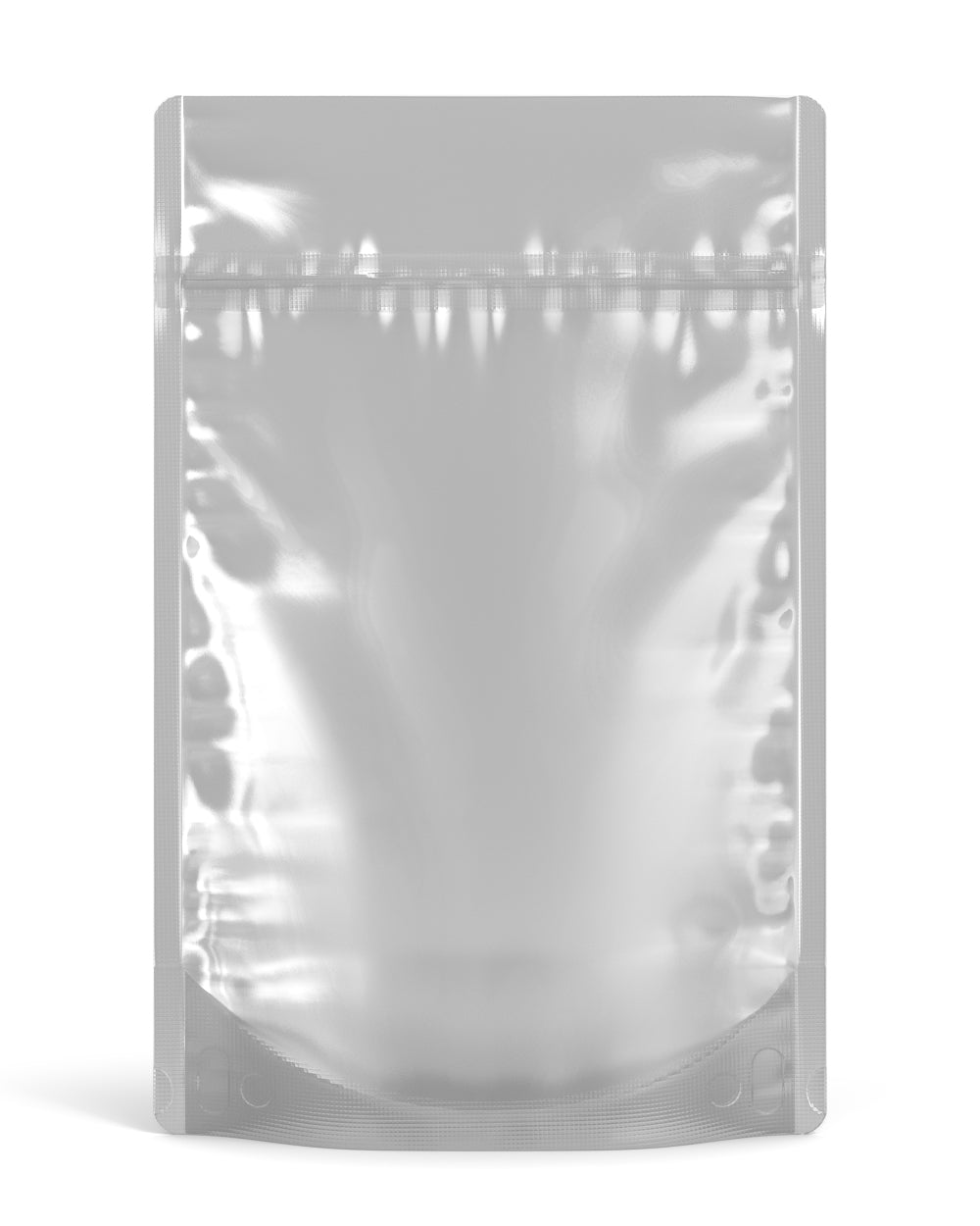 Tamper Evident | Matte Black Vista PCR Mylar Bags (No Tear Notch) | 6in x 9.3in - 28g - 1000 Count - 2