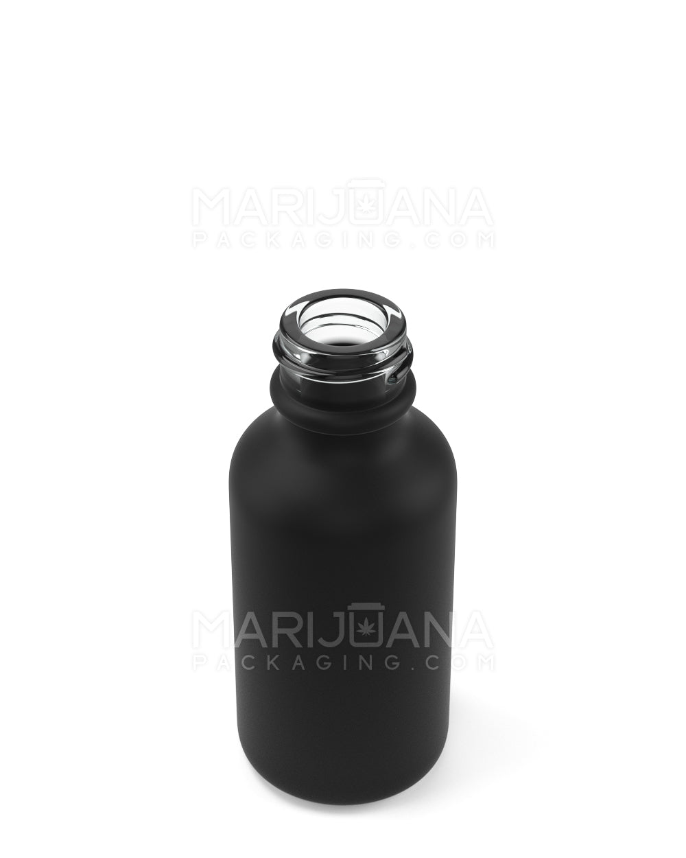 Glass Tincture Bottles | 1oz - Matte Black - 264 Count - 2