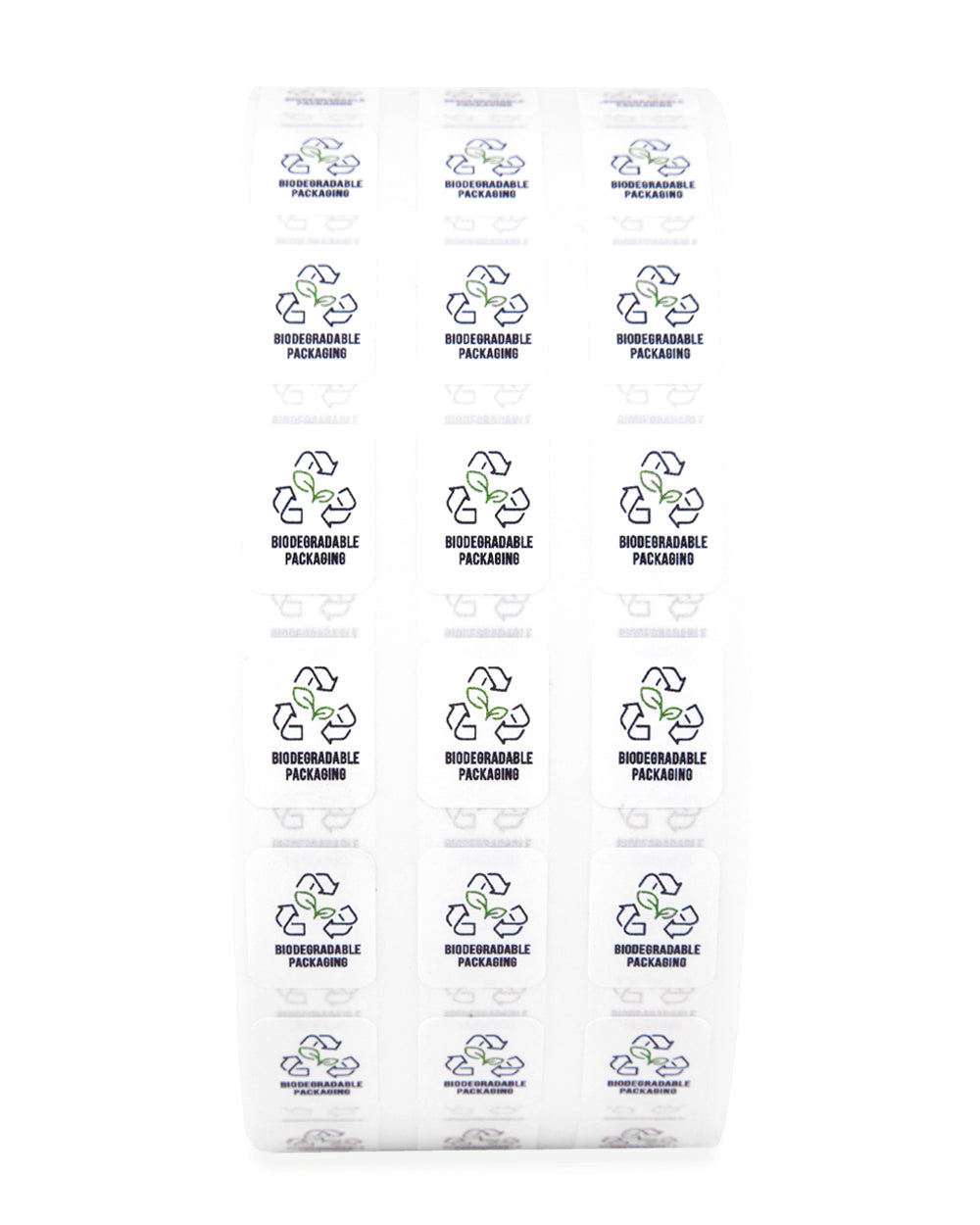 Biodegradable Packaging Universal Labels | .375in x .5in - Rectangle - 1000 Count - 5