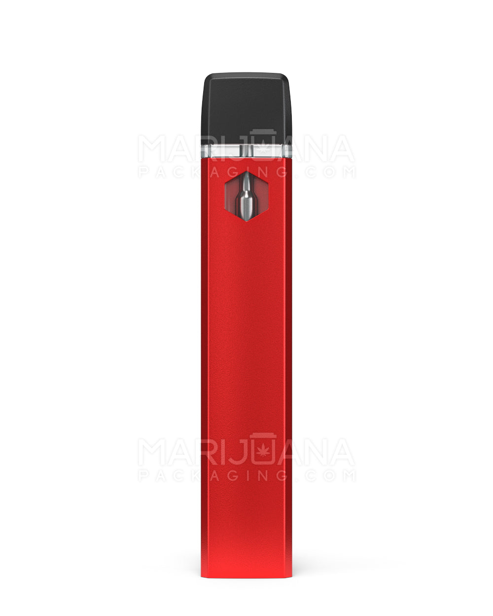 ALD | Red Rechargeable Disposable Vape Pen w/ Mouthpiece & 1mm Aperture | 1mL - 350 mAh - 100 Count - 2