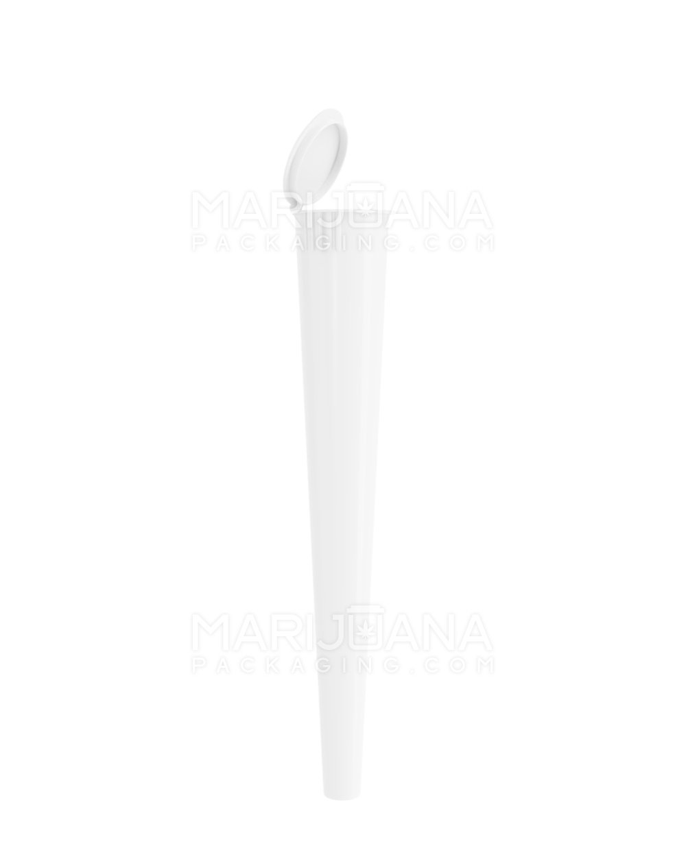 Child Resistant Pop Top Opaque Conical Pre-Roll Tubes | 109mm - White | Sample - 1