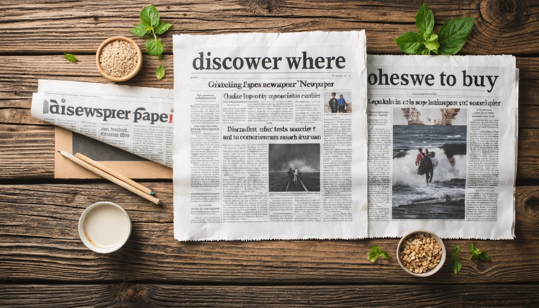 Where to Buy Newspaper and Newsprint Paper: A Guide to Finding Your Source - Gamut Packaging