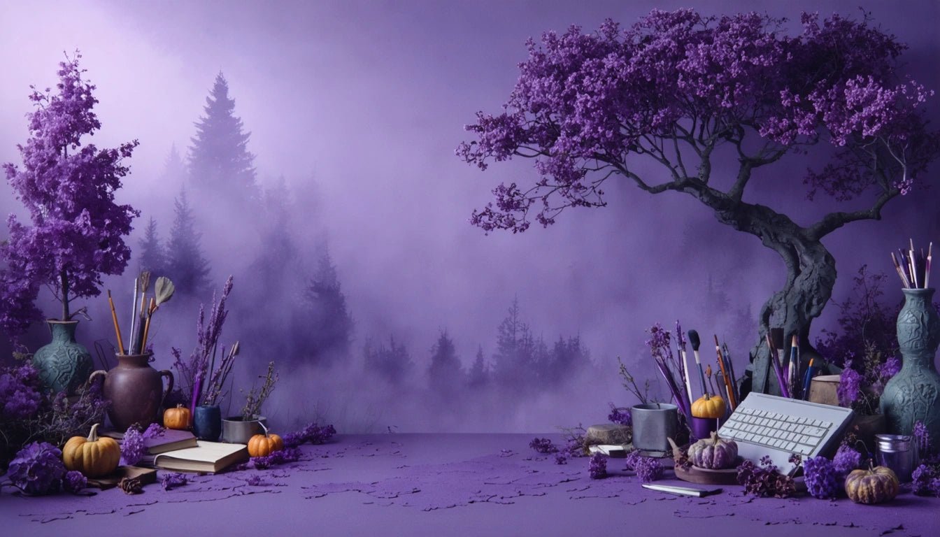 Exploring the Emotional and Psychological Significance of Purple in Fall Colors - Gamut Packaging