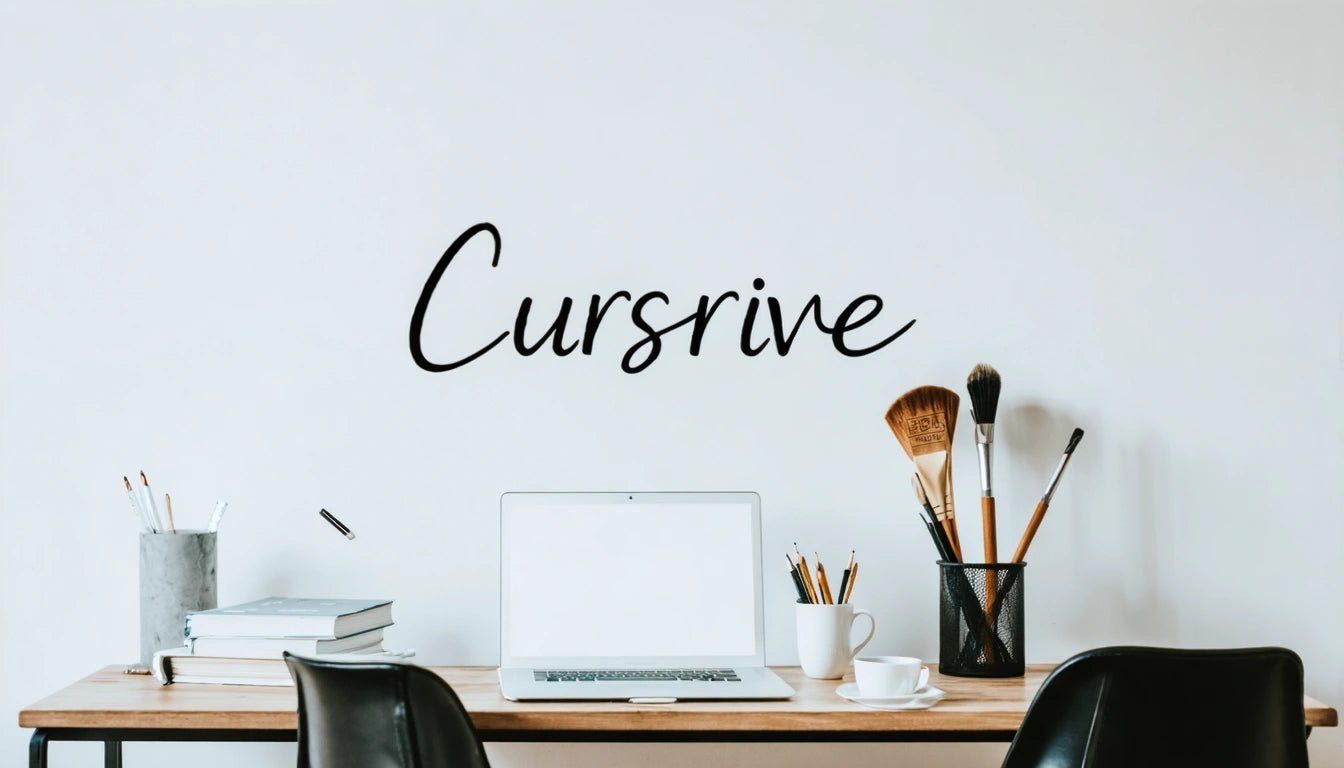 Exploring the Variety of Cursive Fonts and Styles - Gamut Packaging