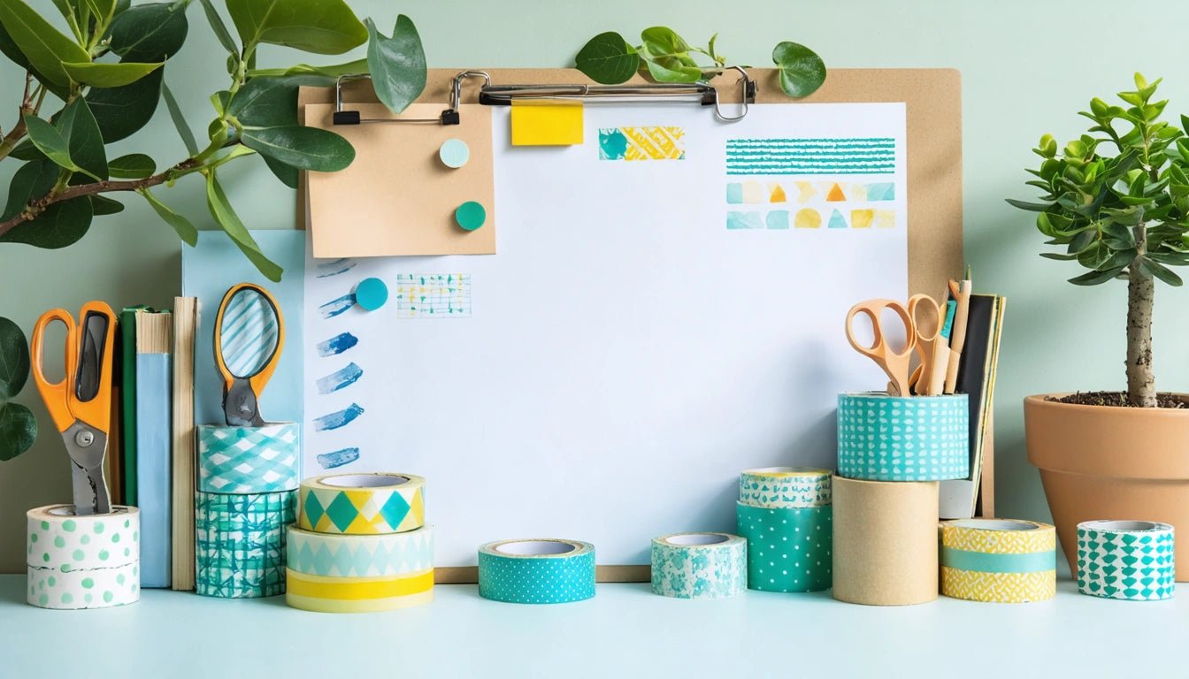 Understanding Paper Tape and Washi Tape: Differences and Uses - Gamut Packaging