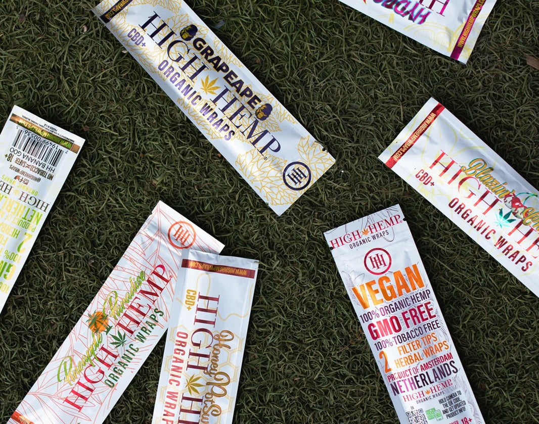 High Hemp Organic Blunt Wraps Review for the Medically Inclined - Gamut Packaging