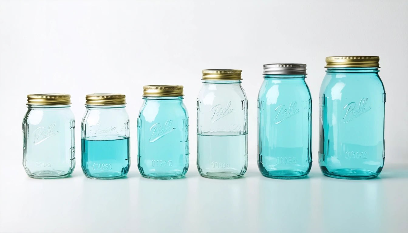 Understanding Mason Jar Sizes: Capacity in Cups, Milliliters, and Ounces - Gamut Packaging