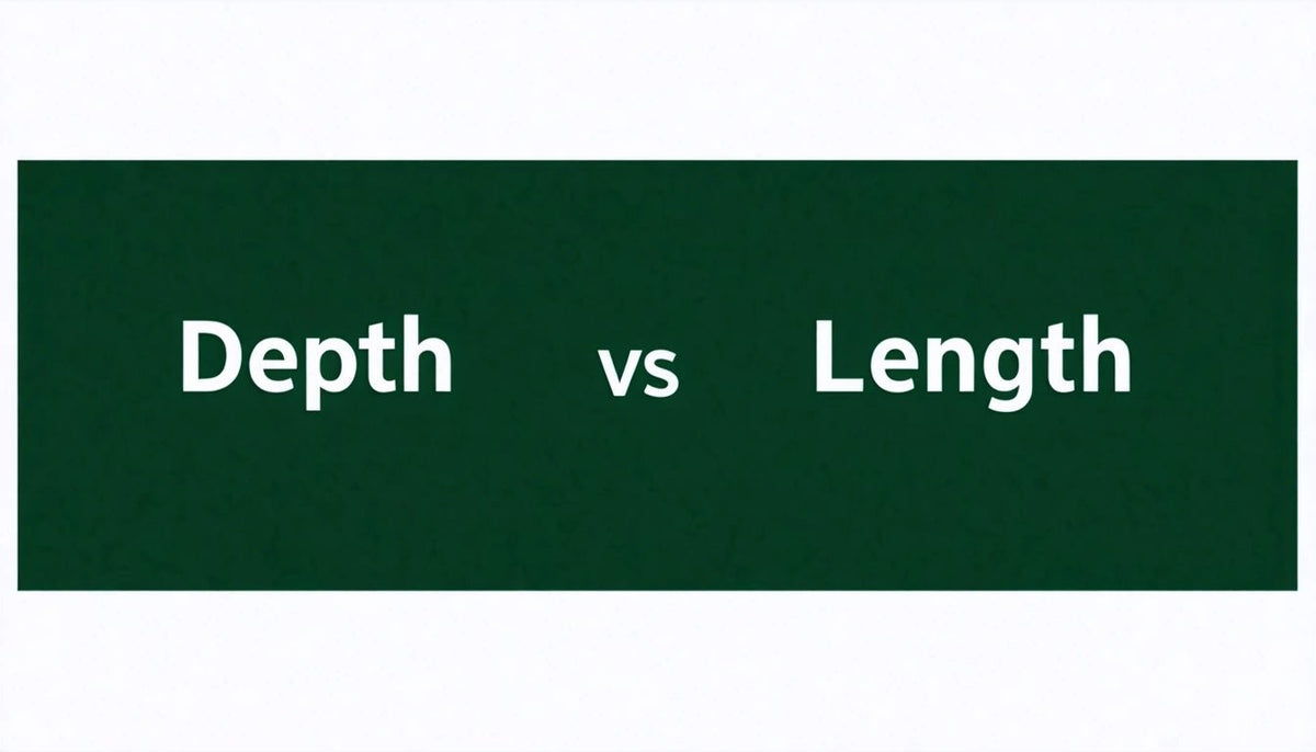 Long Depth Understanding the Difference Between Depth and Length – Gamut Packaging