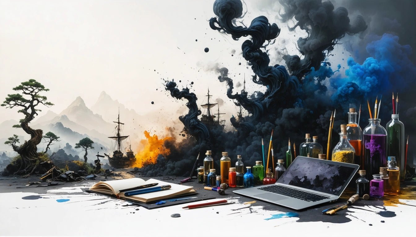 The Origins and Composition of Ink: How It's Made and Where It Comes From - Gamut Packaging