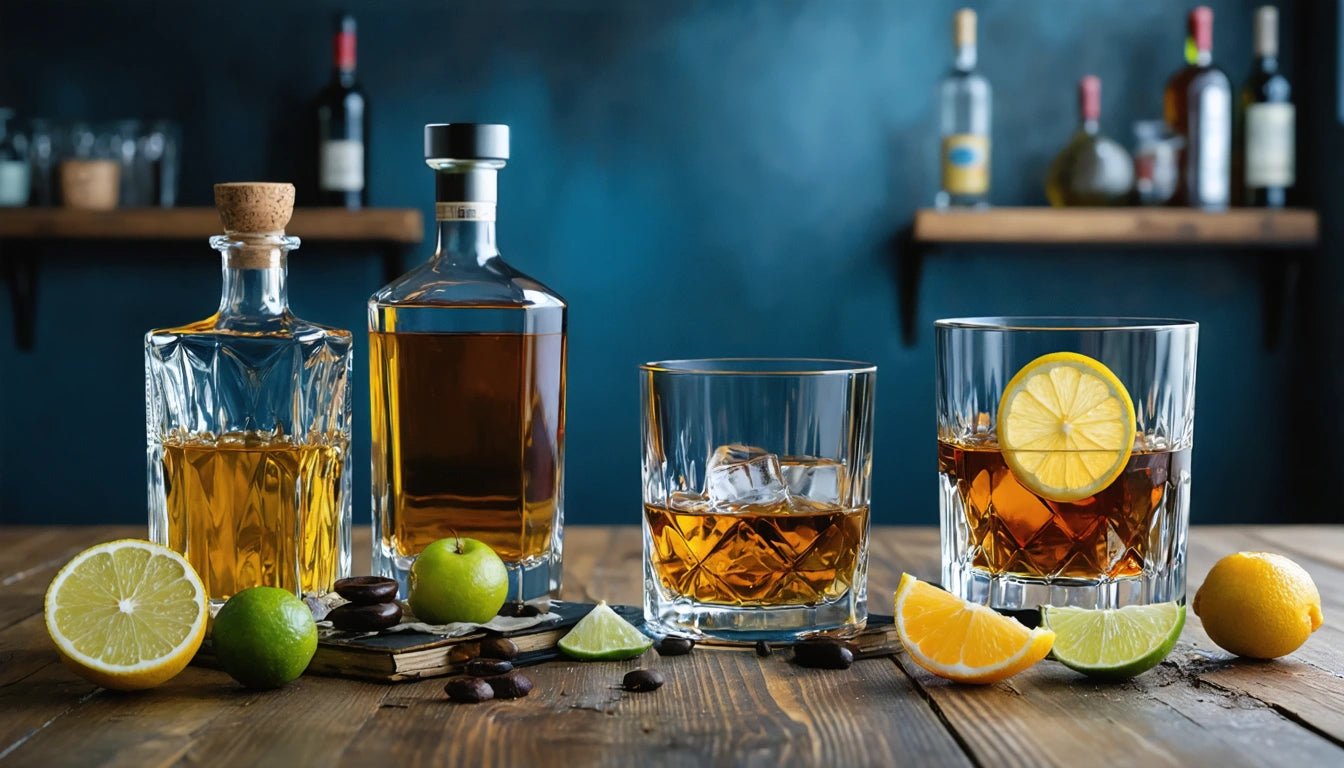 Comparing the Strength of Rum, Vodka, and Whiskey - Gamut Packaging