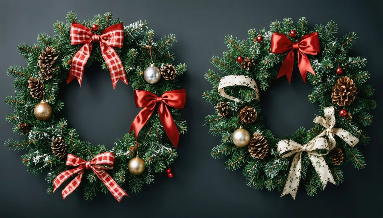 Crafting Festive Christmas Wreaths and Bows with Ribbon - Gamut Packaging