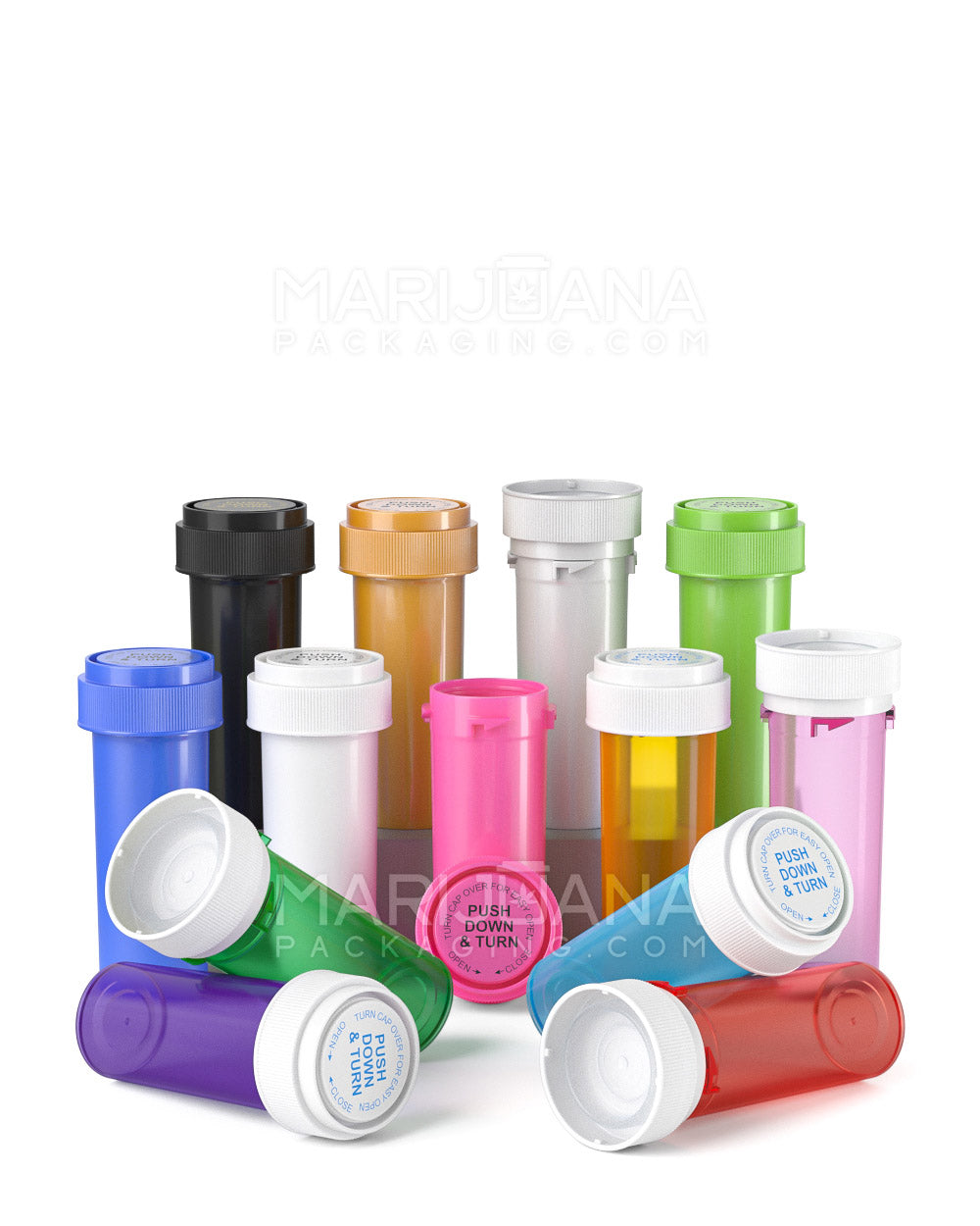16 Dram Reversible Cap Vials