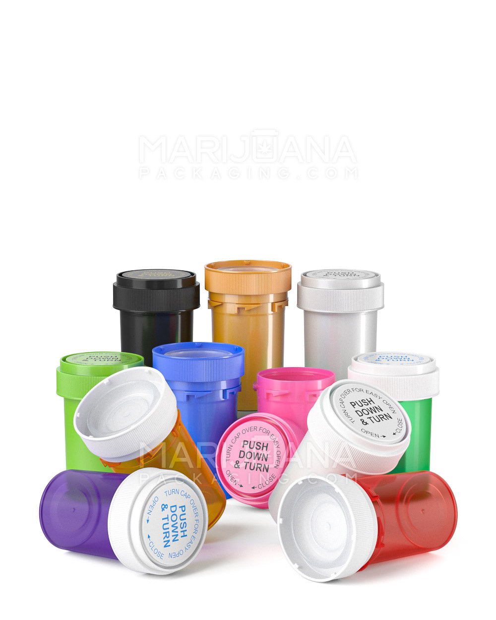 20 Dram Reversible Cap Vials