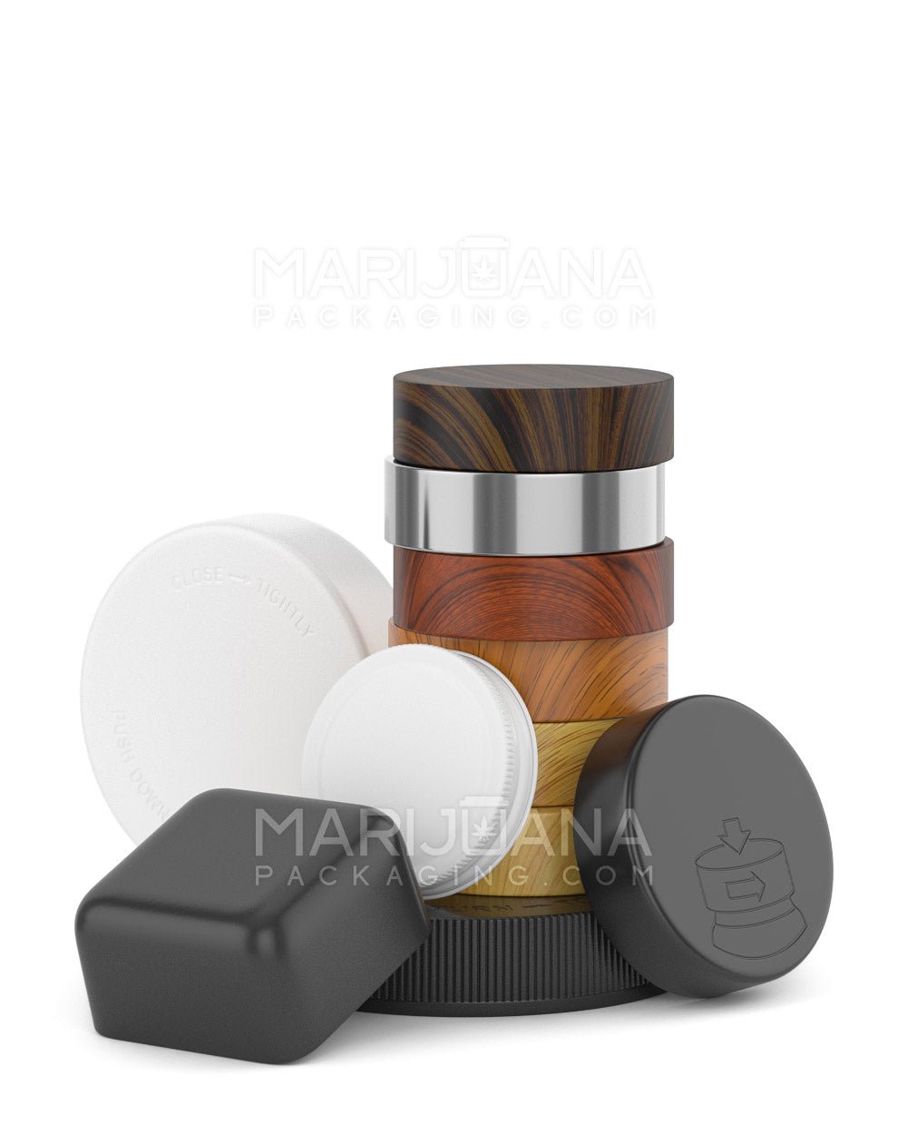 Caps for Jars - Marijuana Packaging