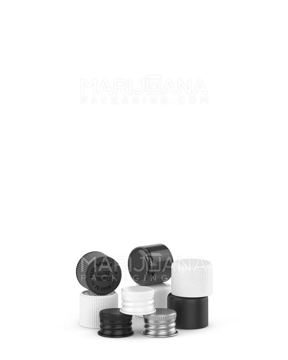 Caps for Pre-Roll Tubes - Marijuana Packaging